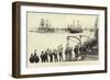 The Visit of the French Fleet, the Review as Spithead by H M the Queen-William Lionel Wyllie-Framed Giclee Print