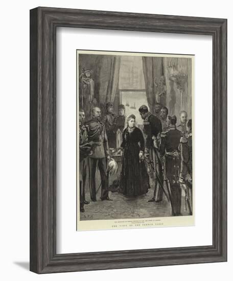 The Visit of the French Fleet-null-Framed Giclee Print