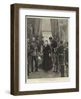 The Visit of the French Fleet-null-Framed Giclee Print