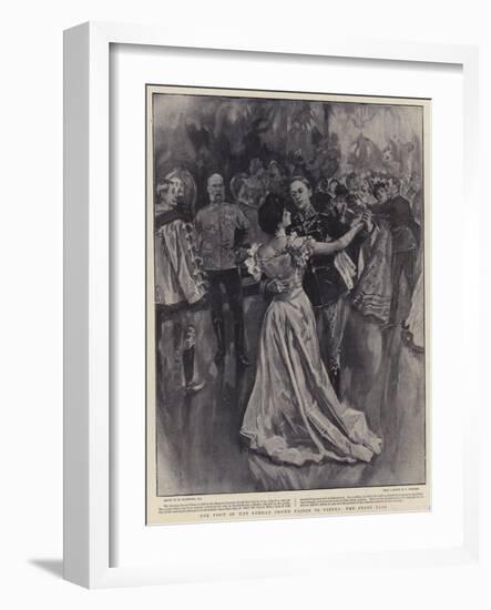The Visit of the German Crown Prince to Vienna, the State Ball-William Hatherell-Framed Giclee Print