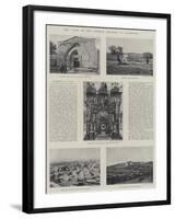 The Visit of the German Emperor to Palestine-null-Framed Giclee Print