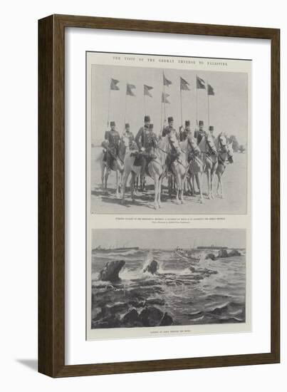 The Visit of the German Emperor to Palestine-null-Framed Giclee Print