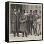 The Visit of the King of Siam to Prince Bismarck-null-Framed Stretched Canvas