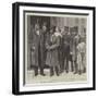 The Visit of the King of Siam to Prince Bismarck-null-Framed Giclee Print