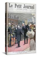 The Visit of the King of Sweden to Paris, 1900-Eugene Damblans-Stretched Canvas
