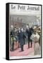 The Visit of the King of Sweden to Paris, 1900-Eugene Damblans-Framed Stretched Canvas