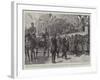 The Visit of the New French President to His Native Town-William T. Maud-Framed Giclee Print