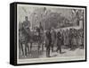 The Visit of the New French President to His Native Town-William T. Maud-Framed Stretched Canvas