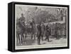 The Visit of the New French President to His Native Town-William T. Maud-Framed Stretched Canvas