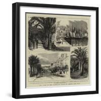 The Visit of the Prince of Wales to Cannes and Nice-null-Framed Giclee Print