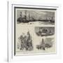 The Visit of the Prince of Wales to Middlesbrough-null-Framed Giclee Print