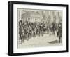 The Visit of the Prince of Wales to the German Emperor-null-Framed Giclee Print