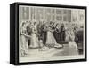 The Visit of the Prince of Wales to the German Emperor-null-Framed Stretched Canvas