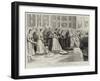 The Visit of the Prince of Wales to the German Emperor-null-Framed Giclee Print