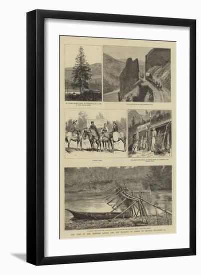 The Visit of the Princess Louise and the Marquis of Lorne to British Columbia, Ii-William Henry James Boot-Framed Giclee Print