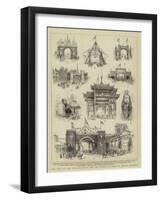 The Visit of the Princess Louise and the Marquis of Lorne to British Columbia-null-Framed Giclee Print