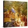 The Visit of the Princess Royal-Gaston De Latouche-Stretched Canvas