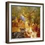 The Visit of the Princess Royal-Gaston De Latouche-Framed Giclee Print