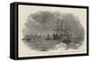 The Visit of the Queen to Liverpool-William Lionel Wyllie-Framed Stretched Canvas