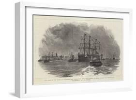 The Visit of the Queen to Liverpool-William Lionel Wyllie-Framed Giclee Print