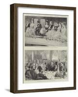 The Visit of the Shah-Gabriel Nicolet-Framed Giclee Print