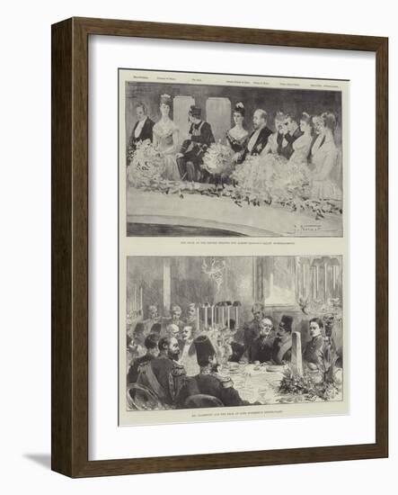 The Visit of the Shah-Gabriel Nicolet-Framed Giclee Print