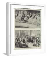 The Visit of the Shah-Gabriel Nicolet-Framed Giclee Print