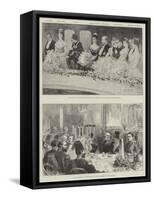 The Visit of the Shah-Gabriel Nicolet-Framed Stretched Canvas