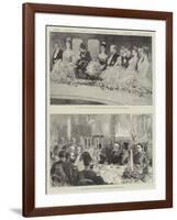 The Visit of the Shah-Gabriel Nicolet-Framed Giclee Print