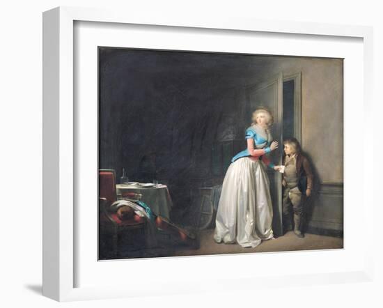 The Visit Received, 1789-Louis Leopold Boilly-Framed Giclee Print