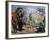 The Visit to Cezanne-Maurice Denis-Framed Giclee Print