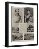 The Visit to England of the King of Siam-null-Framed Giclee Print