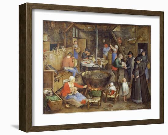 The Visit to Farm, 1597-Jan Brueghel the Elder-Framed Giclee Print