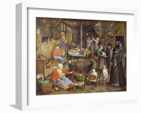 The Visit to Farm, 1597-Jan Brueghel the Elder-Framed Giclee Print
