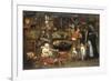 The Visit to the Farm-Pieter Bruegel the Elder-Framed Giclee Print