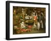 The Visit to the Farm-Pieter Brueghel the Younger-Framed Giclee Print