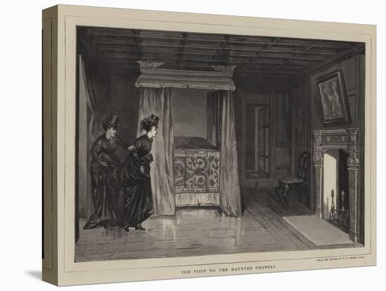 The Visit to the Haunted Chamber-William Frederick Yeames-Stretched Canvas