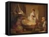 'The Visit to the Nursery', c1775-Jean-Honore Fragonard-Framed Stretched Canvas