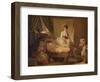 'The Visit to the Nursery', c1775-Jean-Honore Fragonard-Framed Giclee Print