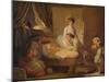 'The Visit to the Nursery', c1775-Jean-Honore Fragonard-Mounted Giclee Print