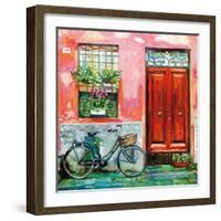 The Visit-David Lloyd Glover-Framed Art Print