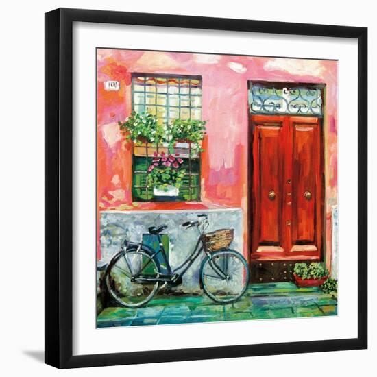 The Visit-David Lloyd Glover-Framed Art Print