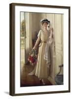 The Visit-Albert Lynch-Framed Giclee Print