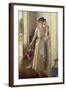 The Visit-Albert Lynch-Framed Giclee Print