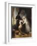 The Visit-Julius Leblanc Stewart-Framed Giclee Print