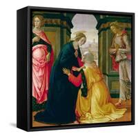 The Visitation, 1491-Domenico Ghirlandaio-Framed Stretched Canvas