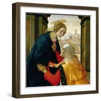 The Visitation, 1491-Domenico Ghirlandaio-Framed Giclee Print