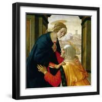 The Visitation, 1491-Domenico Ghirlandaio-Framed Giclee Print