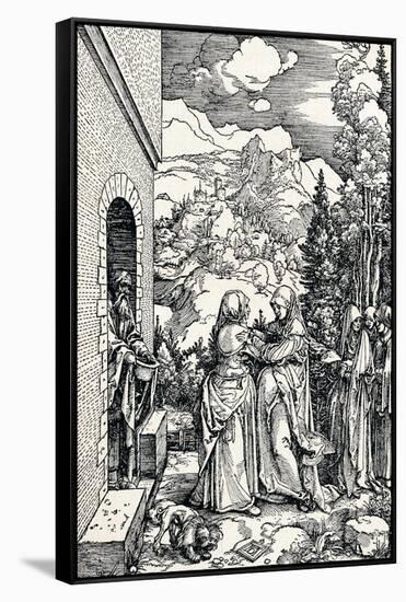 The Visitation, 1506-Albrecht Dürer-Framed Stretched Canvas