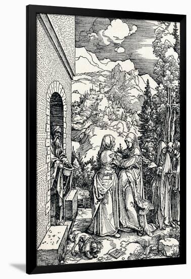 The Visitation, 1506-Albrecht Dürer-Framed Giclee Print